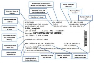 Prescription Medication Label 2